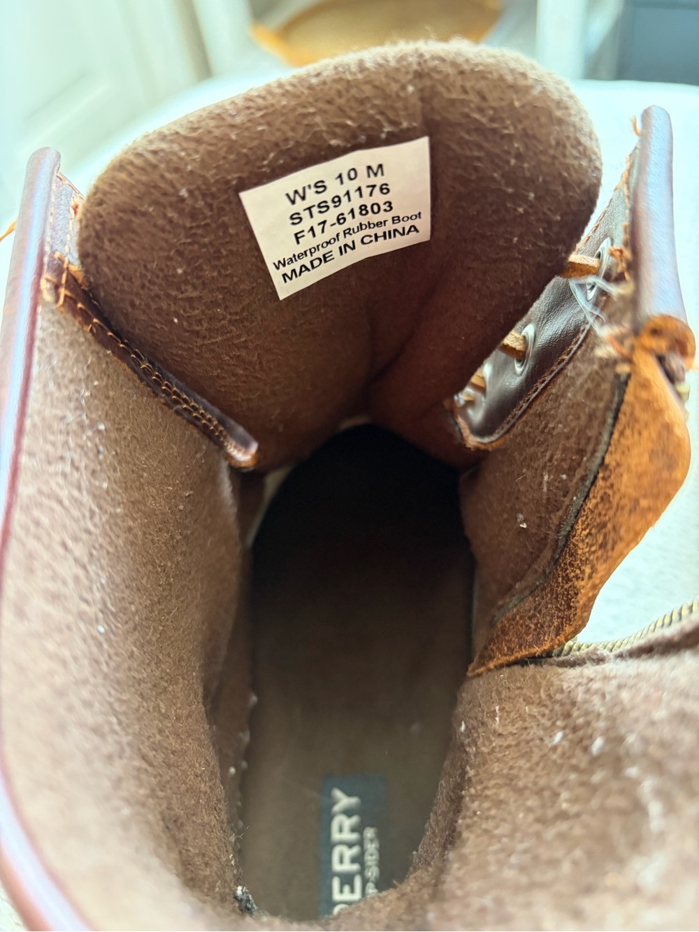 Sperry Saltwater Lace Up Duck Boot - Picture 8 of 8